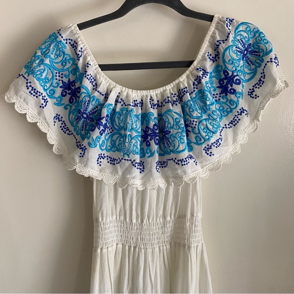 Nightcap Greek Isle off shoulder maxi dress - Picture 5 of 11